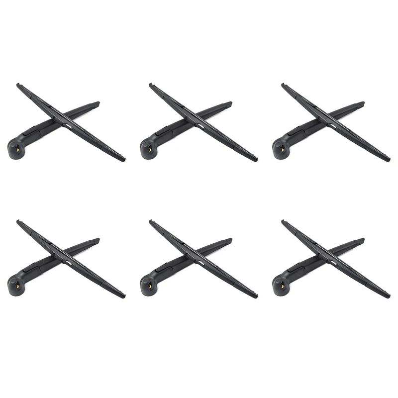 6X Rear Wiper Arm Blade Assembly - For Jeep Wrangler JK 2007-2016