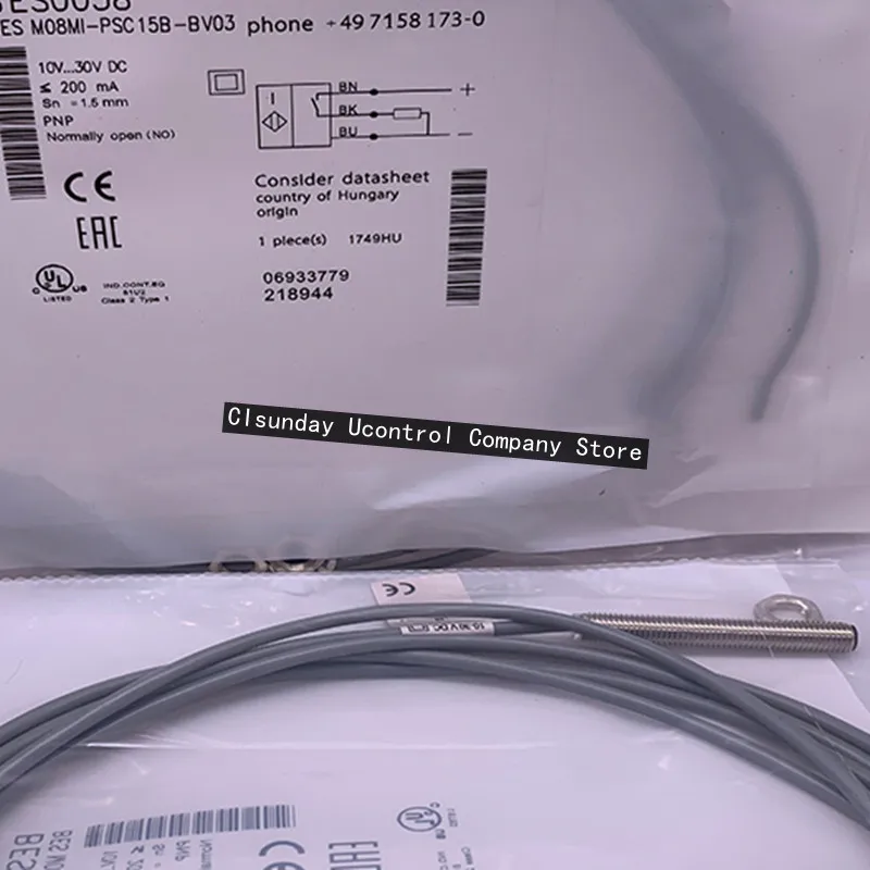 

3pcs New proximity switch BES M08MI-PSC15B-BV02 BES M08MI-PSC15B-BV03 BES M08MI-PSC15B-BV05 BES M08MI-PSC15B-BV06