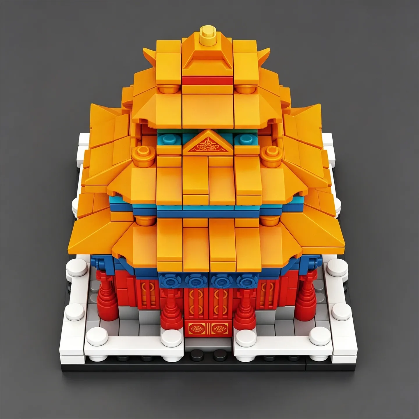 City Series: Forbidden City Corner Tower Building Block Model—Assembly Toy for  Street Scene Ornament, Chinese Style