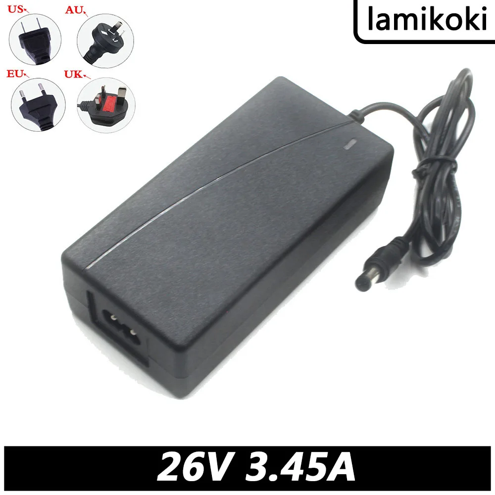 LCD Monitor 26V 3.45A Switching Adapter AC Adapter Model DC 5.5*2.1MM