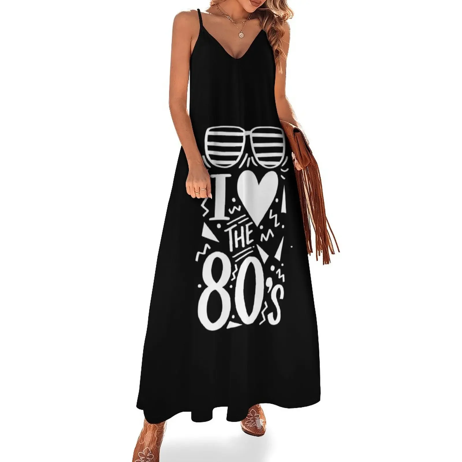 

80's Party Sleeveless Dress dress for women 2024 summer dress daily