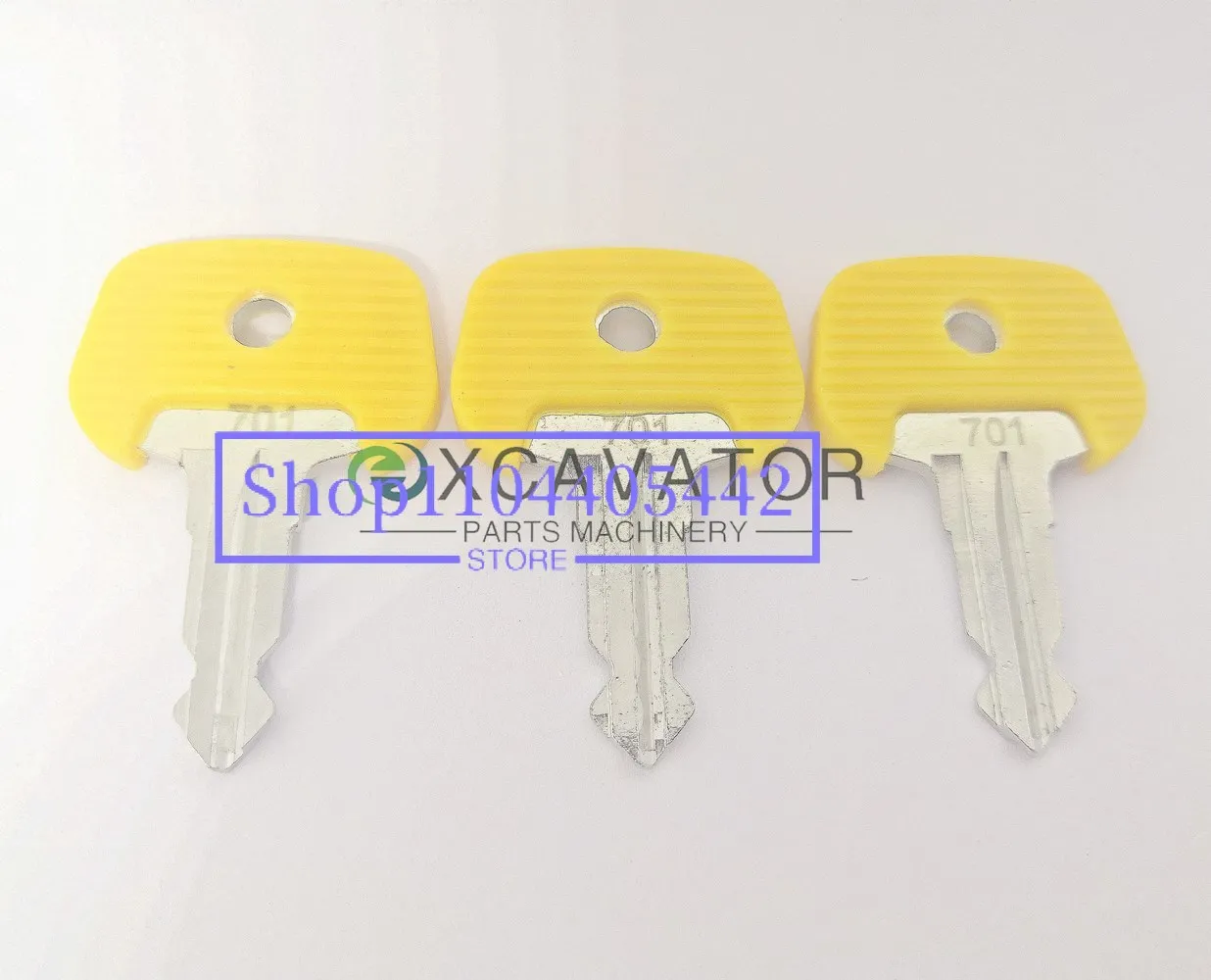 8pc Ignition Key 701 - Jungheinrich - Ant - BT Forklifts, Subway Trucks