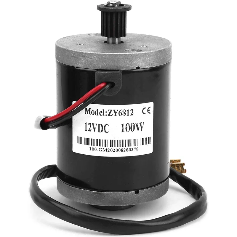 MY6812 DC Brushed Motor, 12V/24V 100W 120W 150W DC Brush High Speed Motor for Electric dc motor