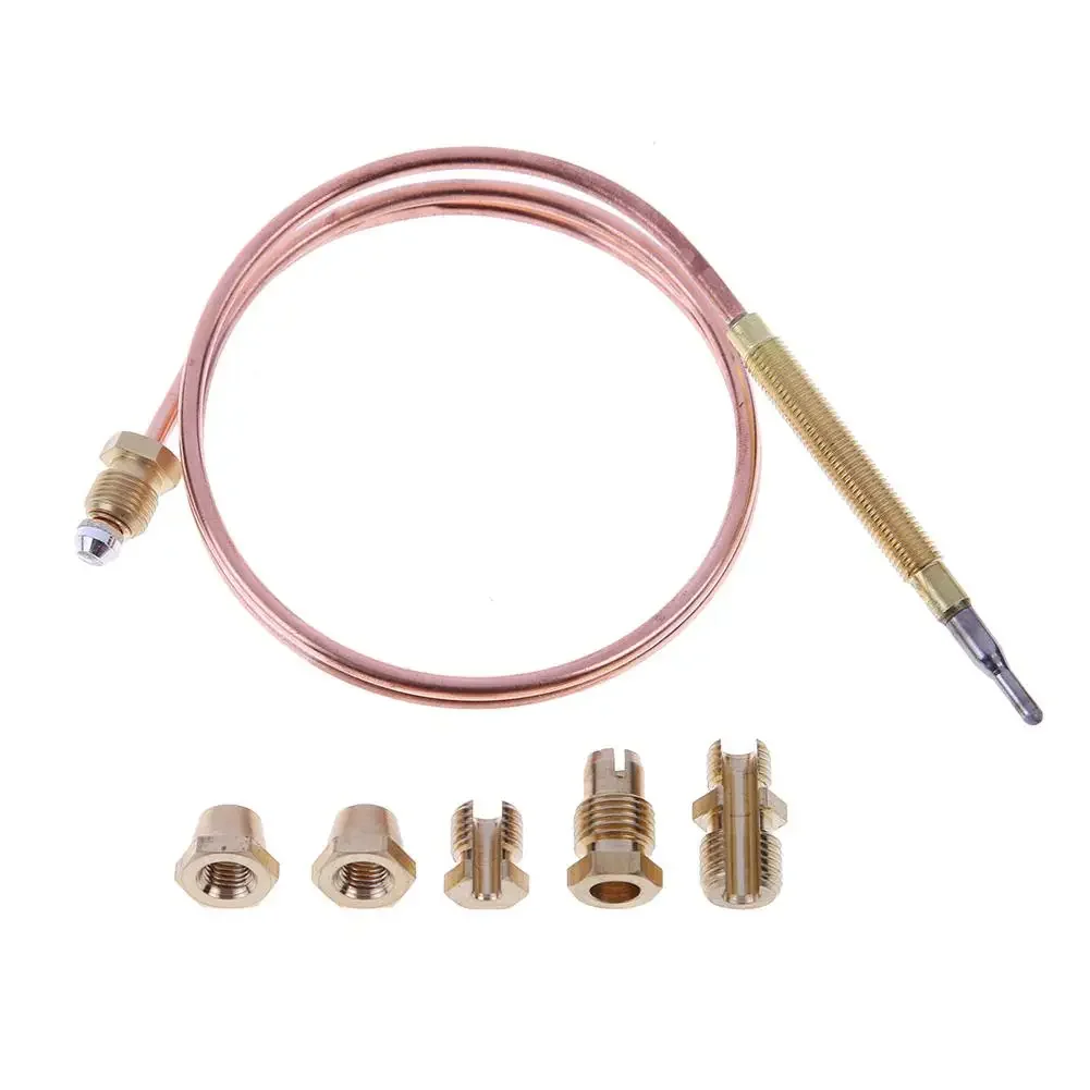 

60cm Gas Thermocouple Valve For Hot Water Boiler With 5 Fixed Parts Gas Appliances For Ovens Cooking Utensils Boilers