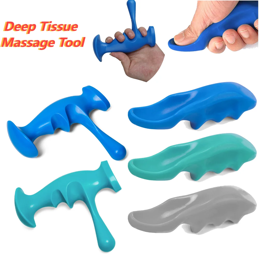 Thumb Saver Massage Tool Deep Tissue Massage Tool Portable Trigger Point Massager Multi-Function Thumb Massage Aid for Men Women