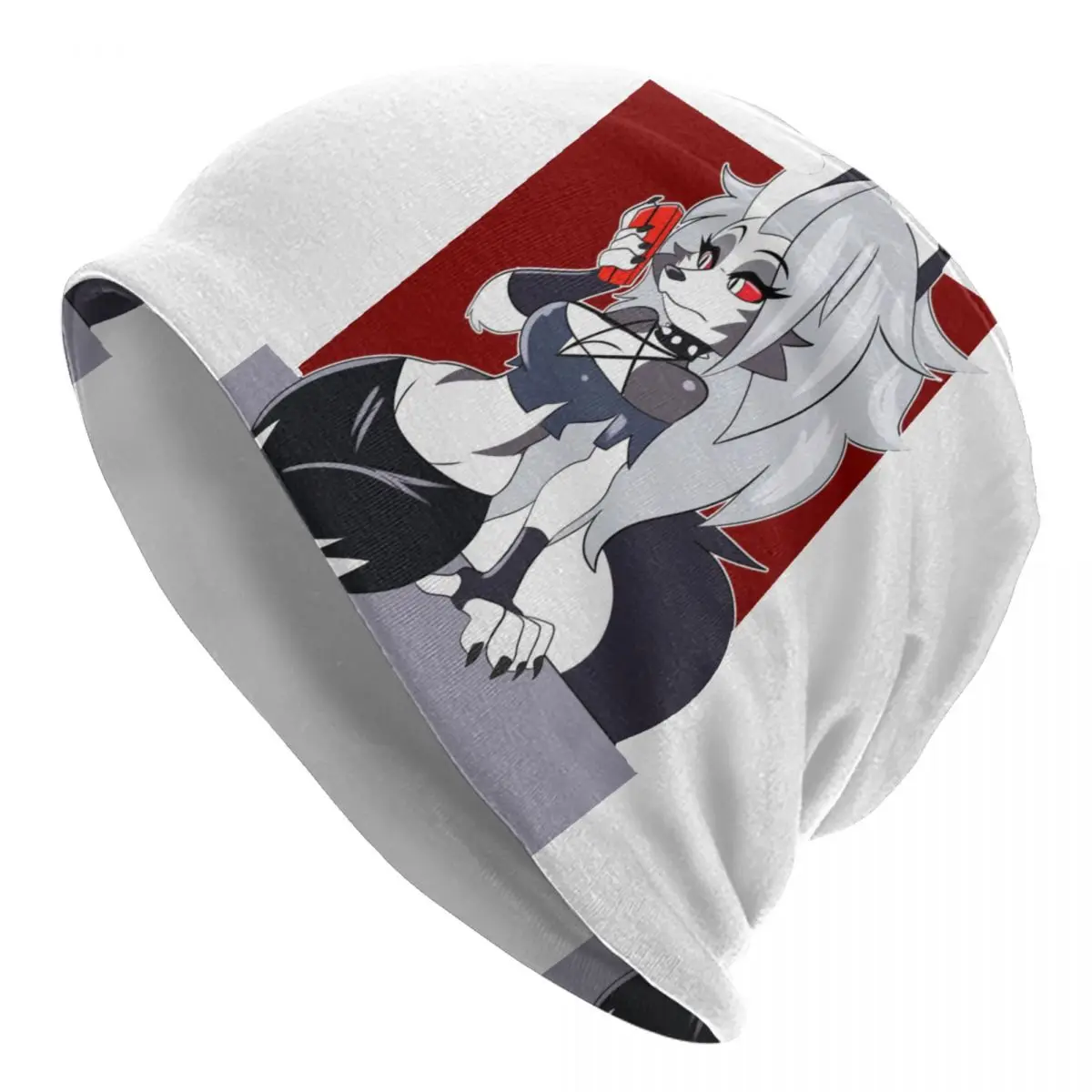 Loona Calling Caps Helluva Boss Anime Vintage Unisex Outdoor Skullies Beanies Hats Summer Warm Head Wrap Bonnet Hat