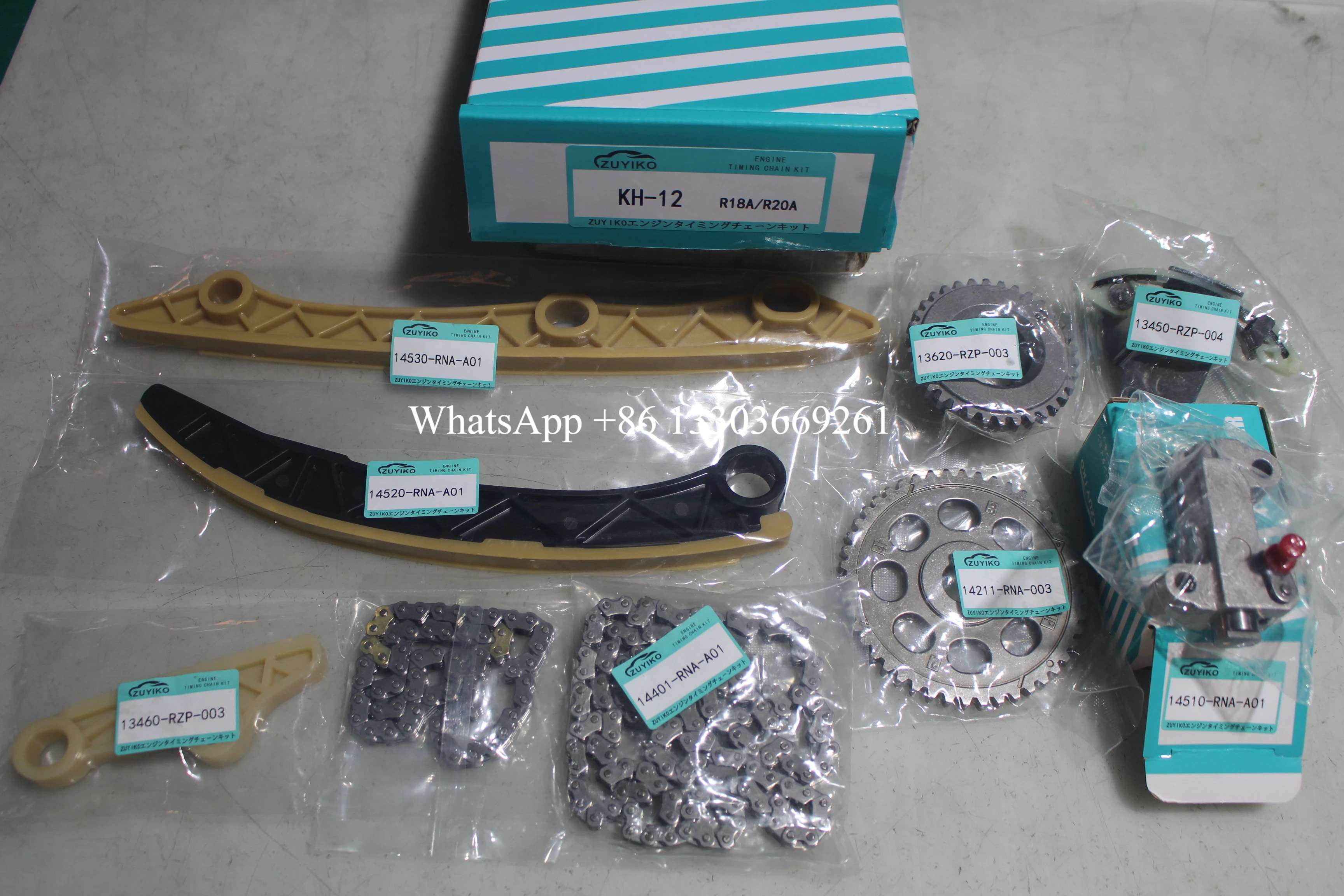 

K2A0 КОМПЛЕКТ ГРМ ДЛЯ HONDA k20a Комплект цепи ГРМ двигателя 14401-RNA-A01 KH-12