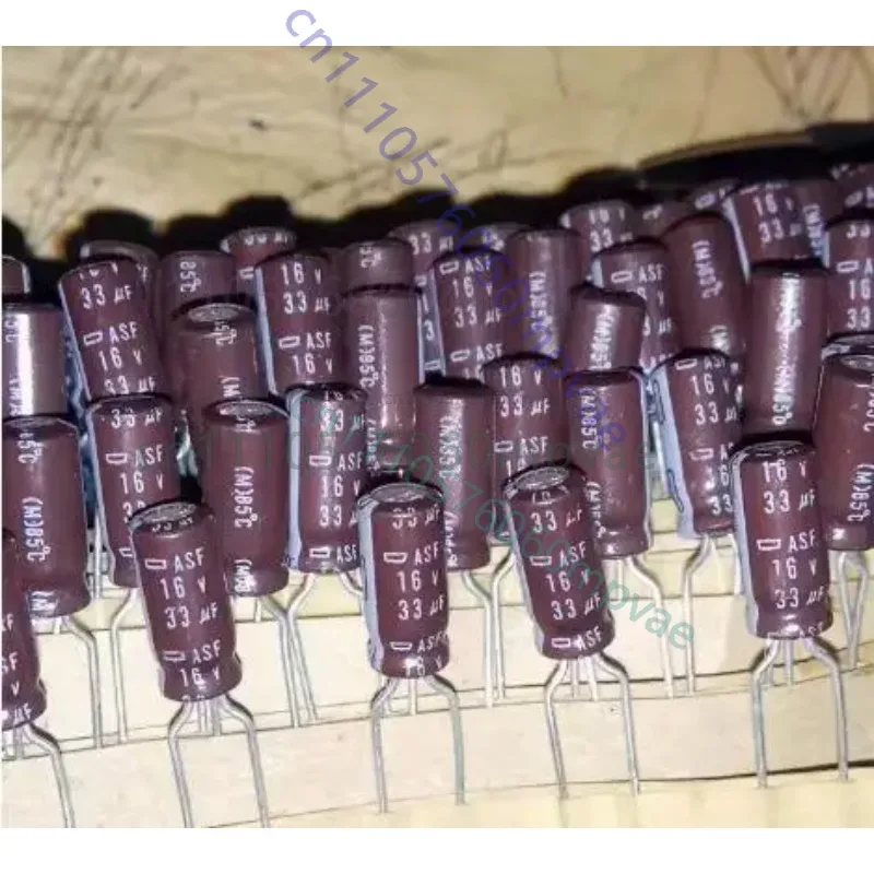 

30pcs Original Nippon ASF 16V 33UF 5x11 Copper Pin Audio Electrolytic Capacitor from Japan