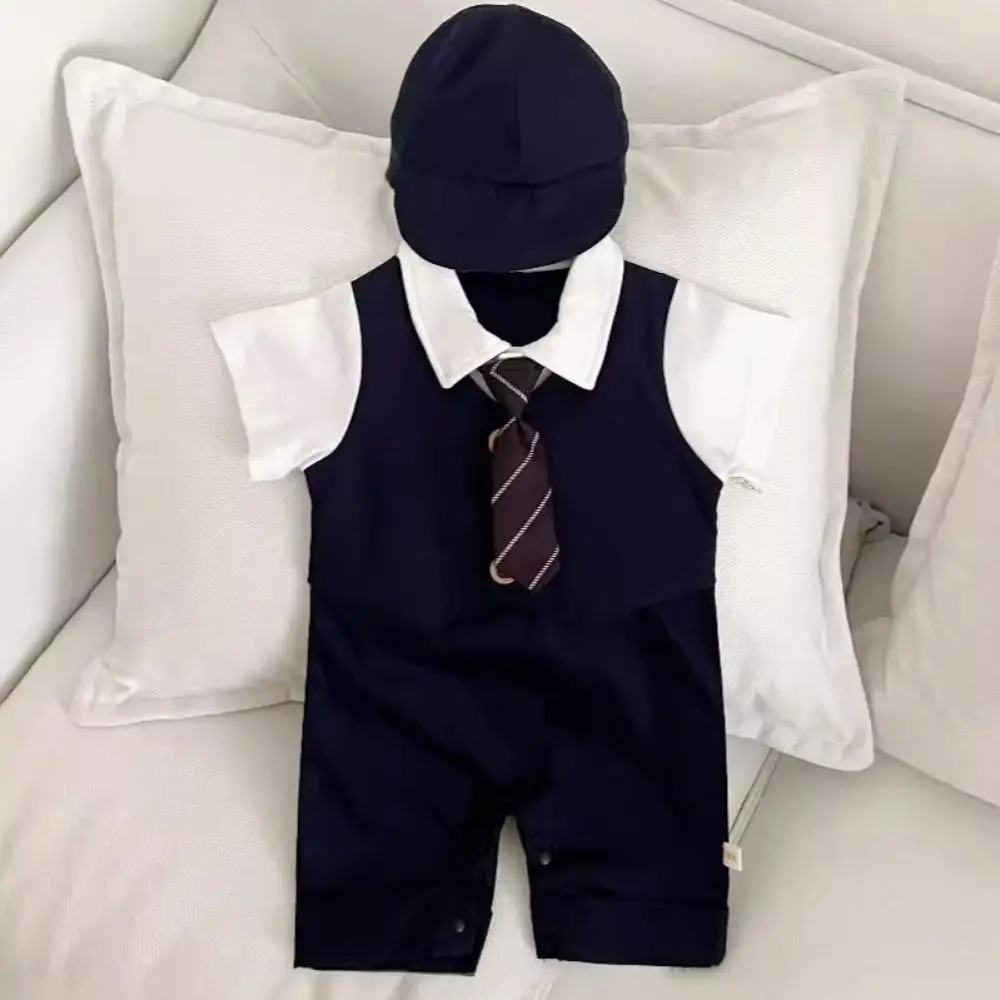 

Ложный детский джемпер из двух предметов, пушистое боди, комбинезон для младенцев, комбинезон для малышей, хлопковые шорты для новорожденных, костюм для восхождения, одежда для младенцев