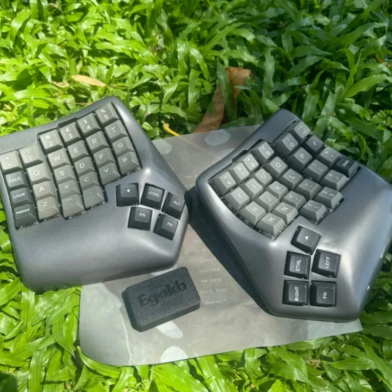 DIY Split Curve Mechanical Keyboard Custom Dual Mode Bluetooth Split Ergo Keyboards Kit 3DPrint Wireless Zmk Horn Sofle Keyboard