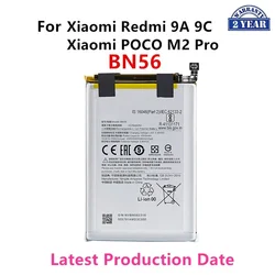 Brand New BN56 5000mAh Battery For Xiaomi POCO M2 Pro Redmi 9A 9C High Quality Phone Replacement Batteries