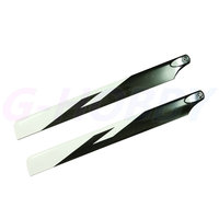 325mm  Carbon Fiber Blade For T-rex450 Gaui KDS Agile Alzrc SAB450 XLPower RC Helicopter
