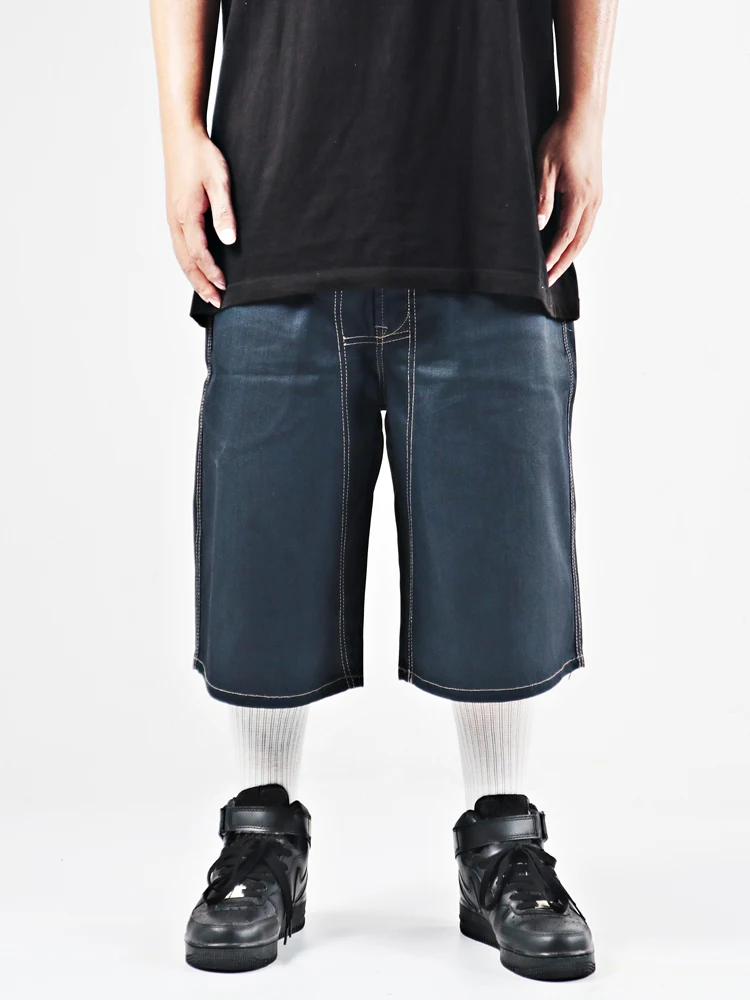 

American Style Old School Hip Hop Loose Jeans Cotton Overalls Youth High Waist Seven Pockets Vintage Embroidery Workwear