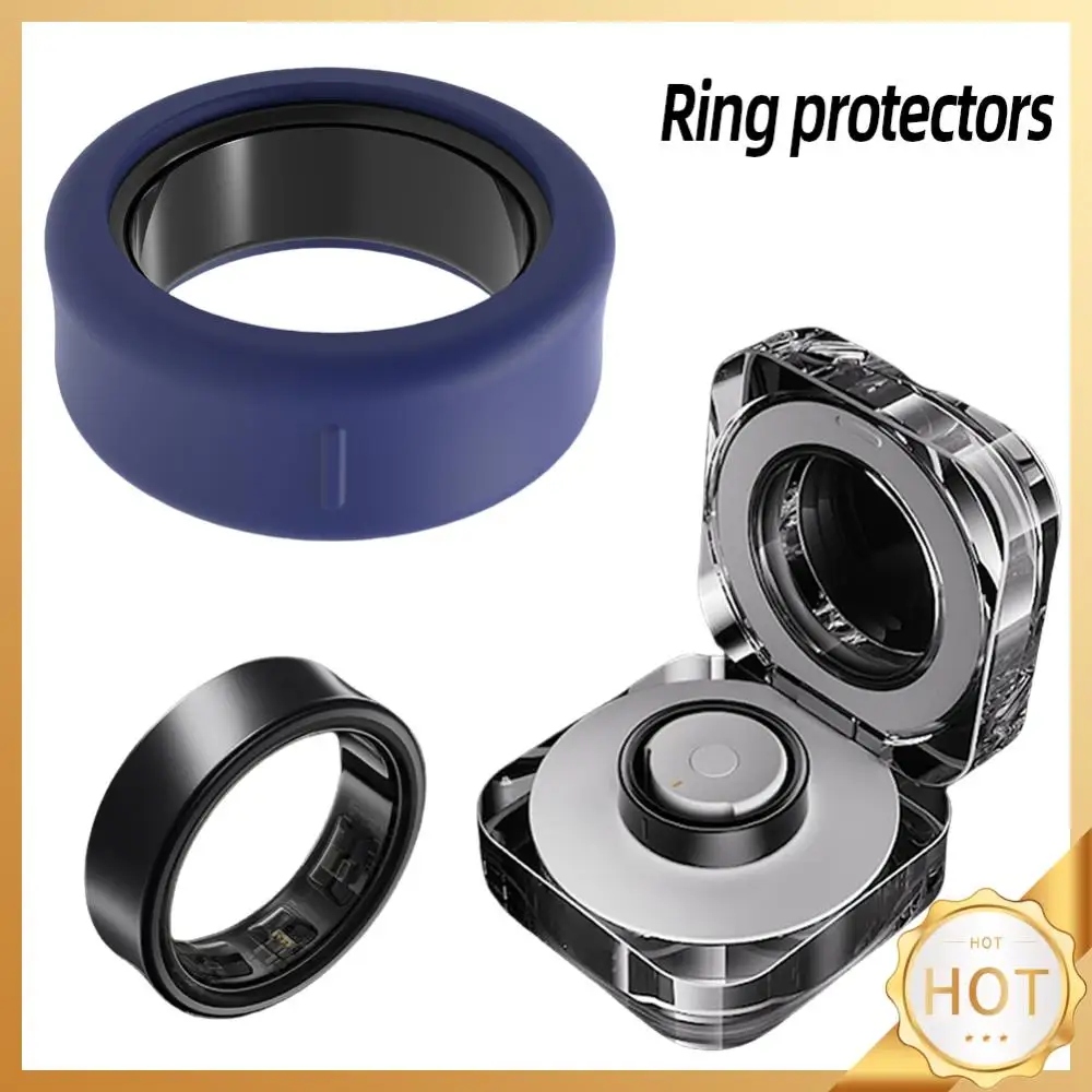 삼성 갤럭시 링 스마트 링 스킨 커버, 스크래치 방지 실리콘 보호 케이스, 갤럭시 링 보호 커버, 5-13 사이즈