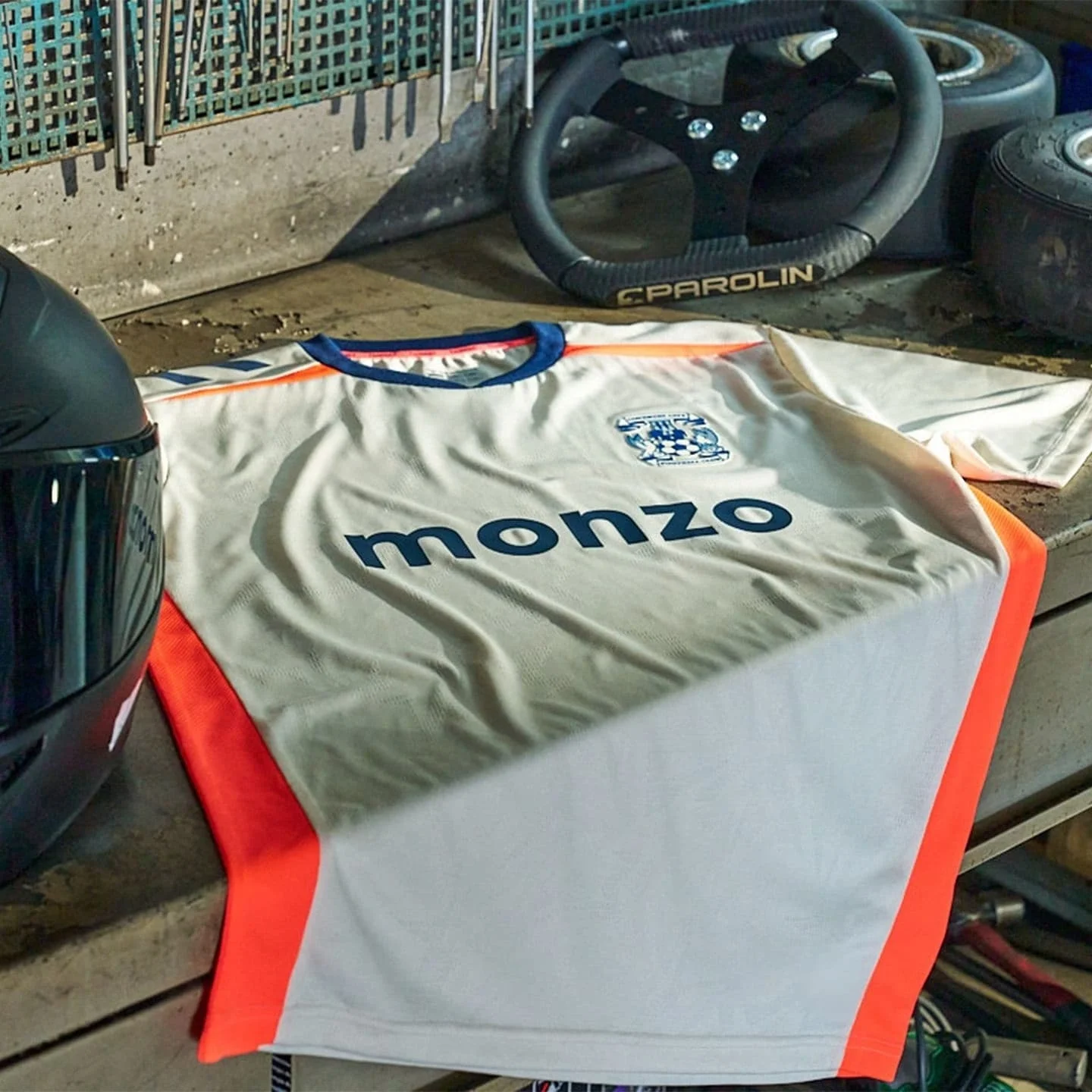 England Coventry City Fußballtrikot Heim Auswärts Drittes Trikot Kurzarm Erwachsene 2026 Version Match Training Sportuniform – Detail 1