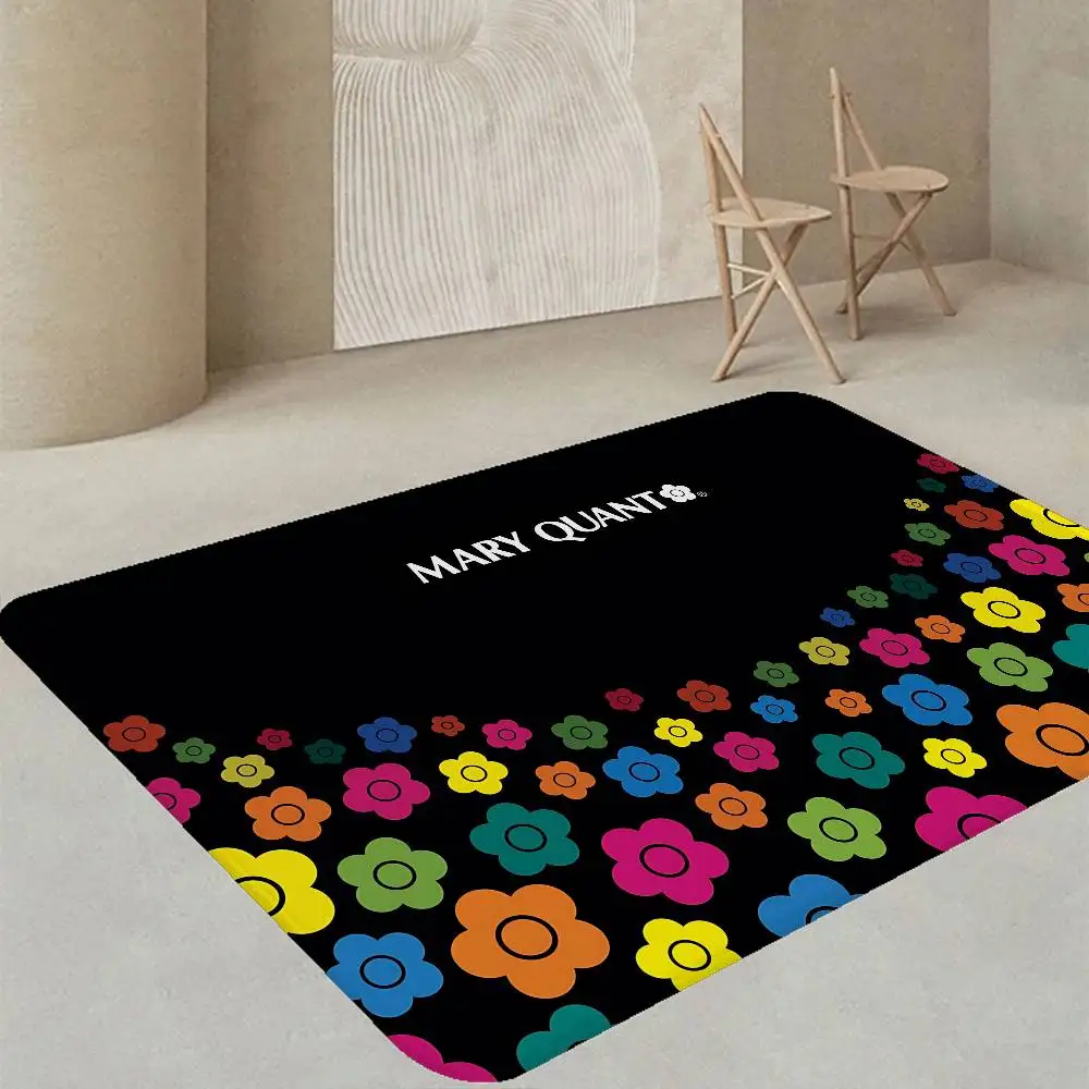 Fashion Logo Q-Quant M-Mary Entrance Door Mat Nordic Style Home Doormat Bathroom-Toilet Mats Bedroom Hotel Decor Mat
