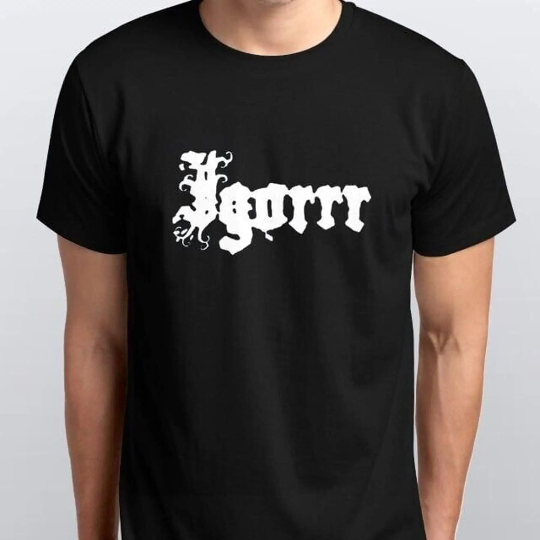 IGORRR مقاسات تي شيرت جديدة S M L XL XXL ألوان أسود، أبيض