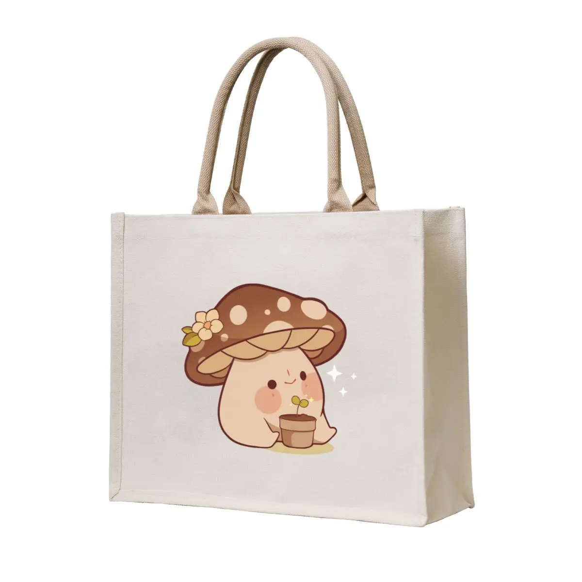 

Gardening mushroom Tote Bag shopping cart bags custom fabric bag tote bag women