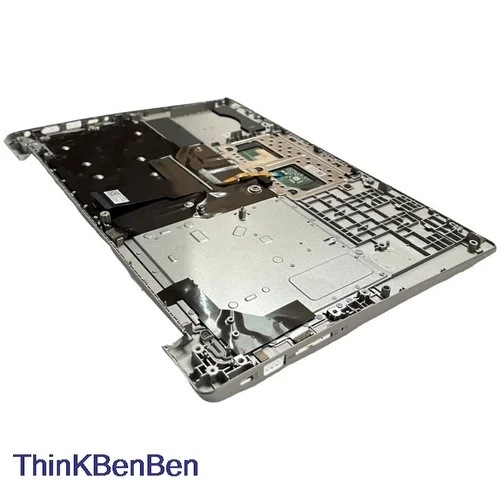 Imagen 2 del producto Carcasa superior para teclado LAS Latin Spanish Platinum Grey, cubierta para reposamanos para Lenovo Ideapad 330S 14 14IKB 14AST 5CB0R07693