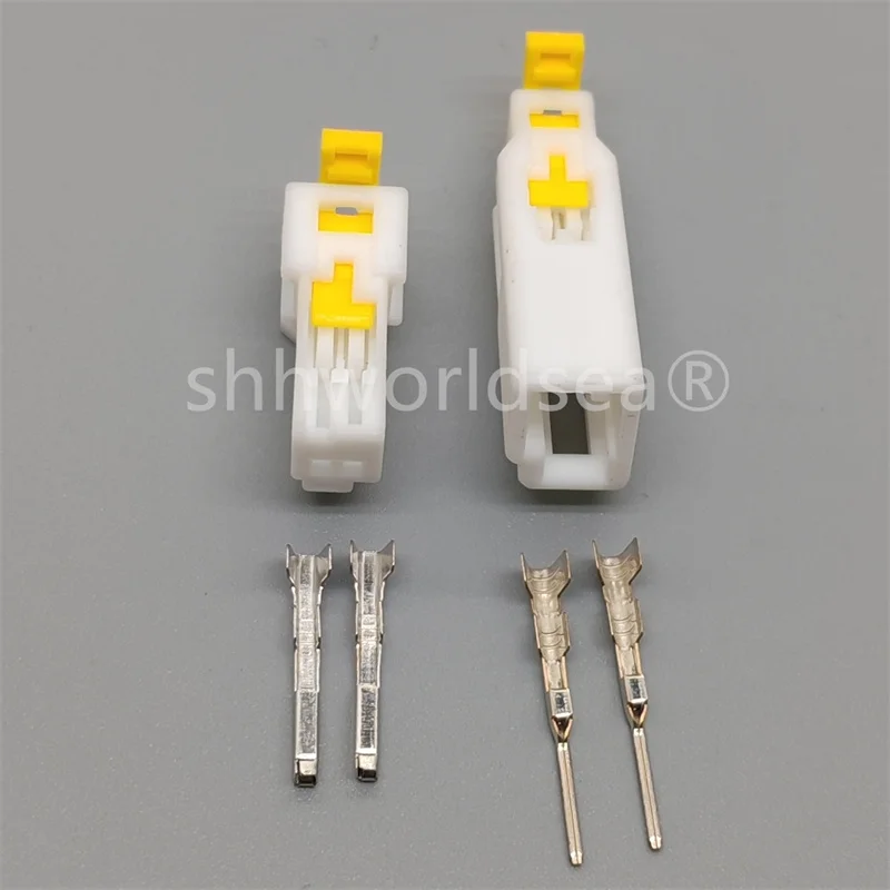 1Set 2 Pin 3A02MW 3A02FW Rear View Mirror Harness Female Male Connector Automobile Socket With Terminals
