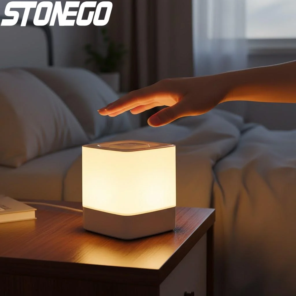

Многофункциональный светодиодный ночник с USB-зарядкой, сенсорным управлением, теплый и уютный, для создания расслабляющей атмосферы в спальне