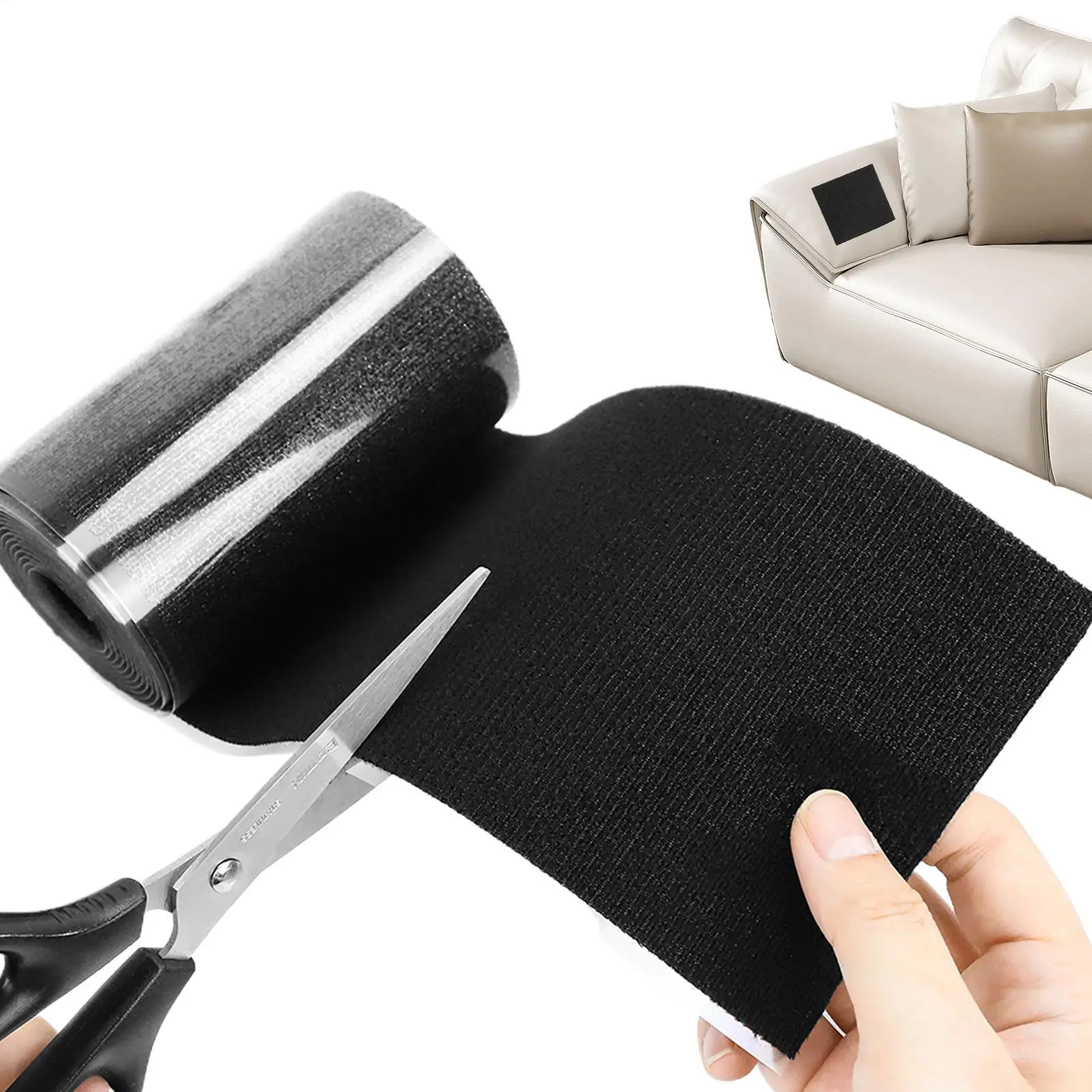 

Лента для ремонта палатки, самоклеящаяся нашивка для одежды, устойчивая к атмосферным воздействиям, моющаяся парусиновая кожаная лента для ремонта покрытия лодки, мебельная палатка