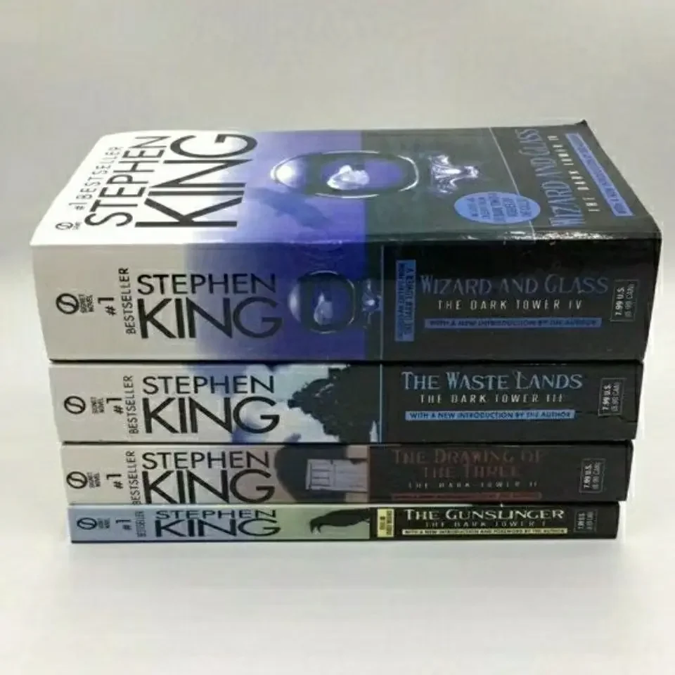 The Dark Tower 1-4/long Fantasy Novel  English Edition/works By Stephen Edwin King