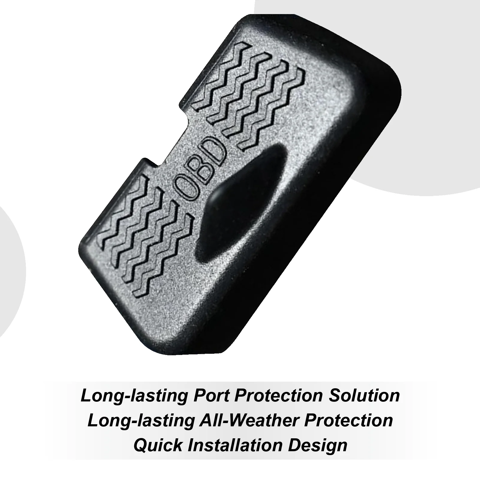 OBD Interface Protective Cover Universal Silicone Waterproof Auto Accessories Car OBD Interface Cover For SUV RV Vehicle Trip