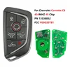 Corvette C8 2020 Smart Key Fob 7 Button 434MHz 49 Chip 13538852 YG0G20TB1 2