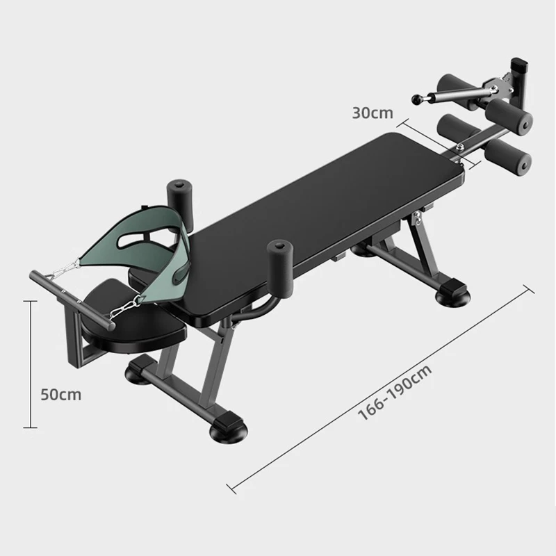 Height Increasing Electric Tensioner Cervical Vertebra Lumbar Vertebra Soothing Device Stretching Traction Inversion Table