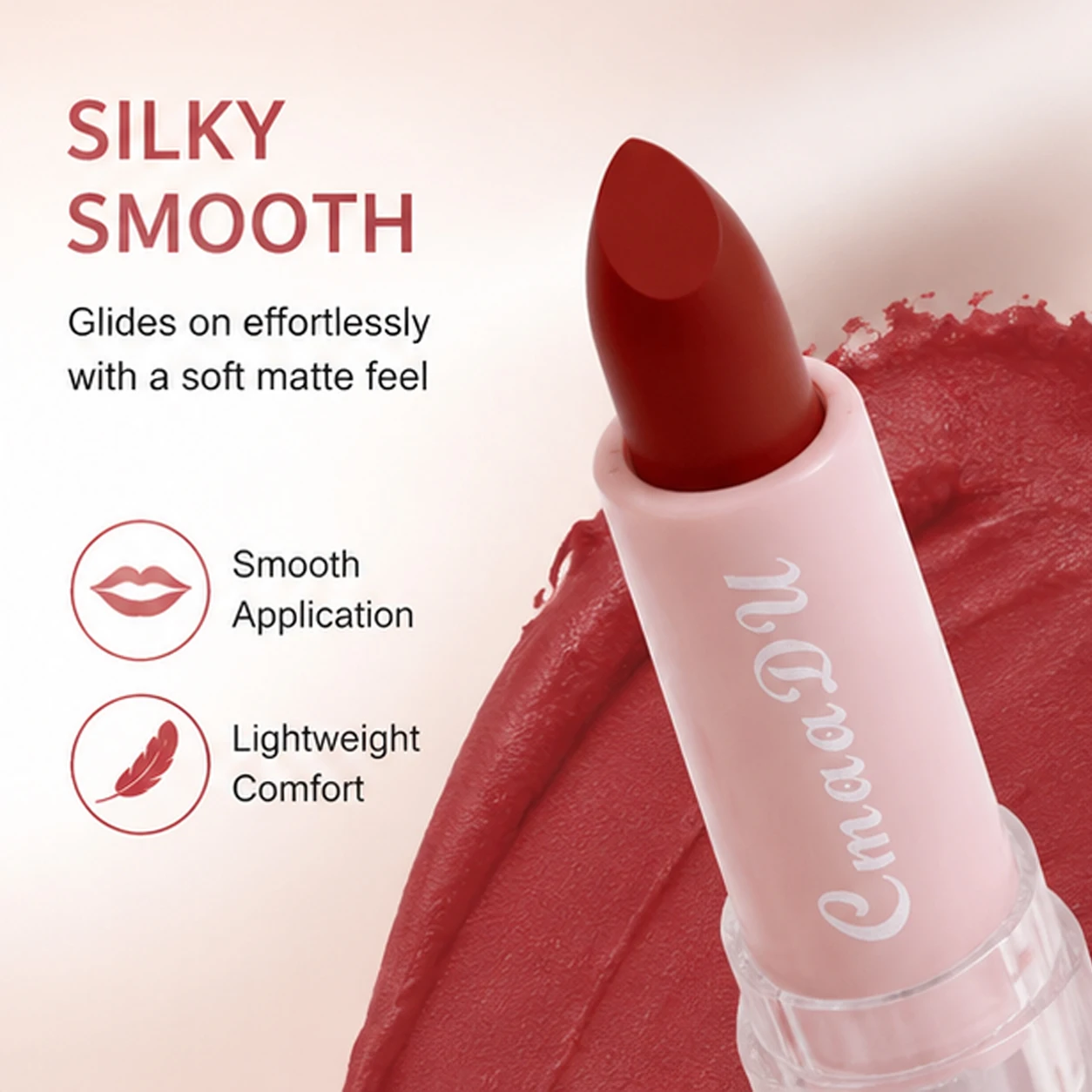 15 Farben Samt-Matt-Lippenstift, langanhaltend, nicht abfärbend, wasserfest, feuchtigkeitsspendend, Lipgloss, modische klassische Farbtöne, tägliches Make-up – Detail 3