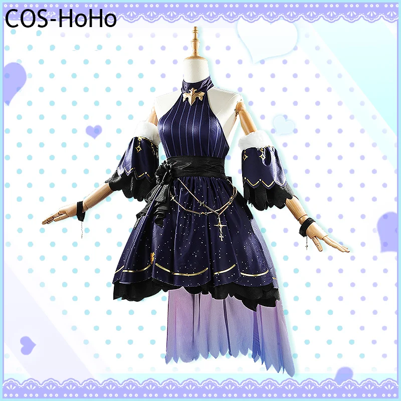 COS-HoHo Vtuber Nijisanji Inui Toko Game Suit Gorgeous Lovely Dress Cosplay Costume Halloween Party Role Play Outfit Any Size