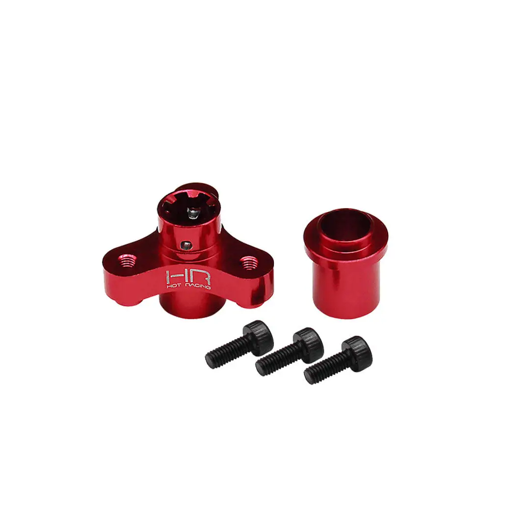 Hot Racing Heavy-Duty Aluminum Spur Gear Solid Axle 1/10 for ARRMA GORGON QUAKE 2WD RC Off-Road Truck Upgrade