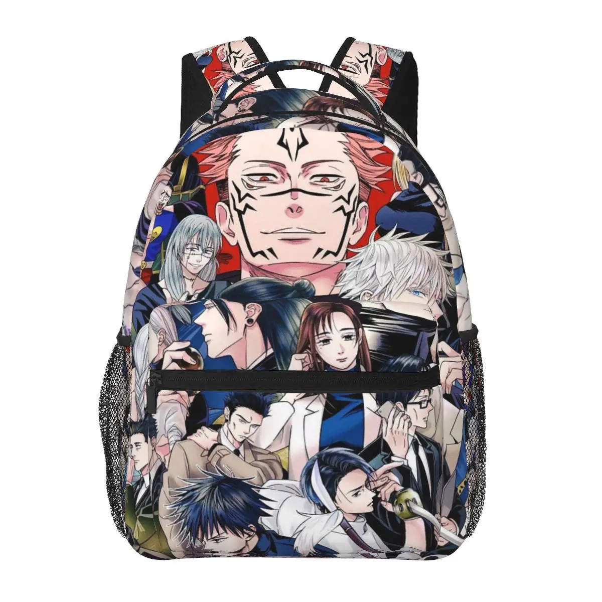 

Jujutsu Kaisen Sukuna Anime Student Backpack School Bag Hiking Travel Daypack for Boys Girls Fashion Bookbag Shoulder Bags