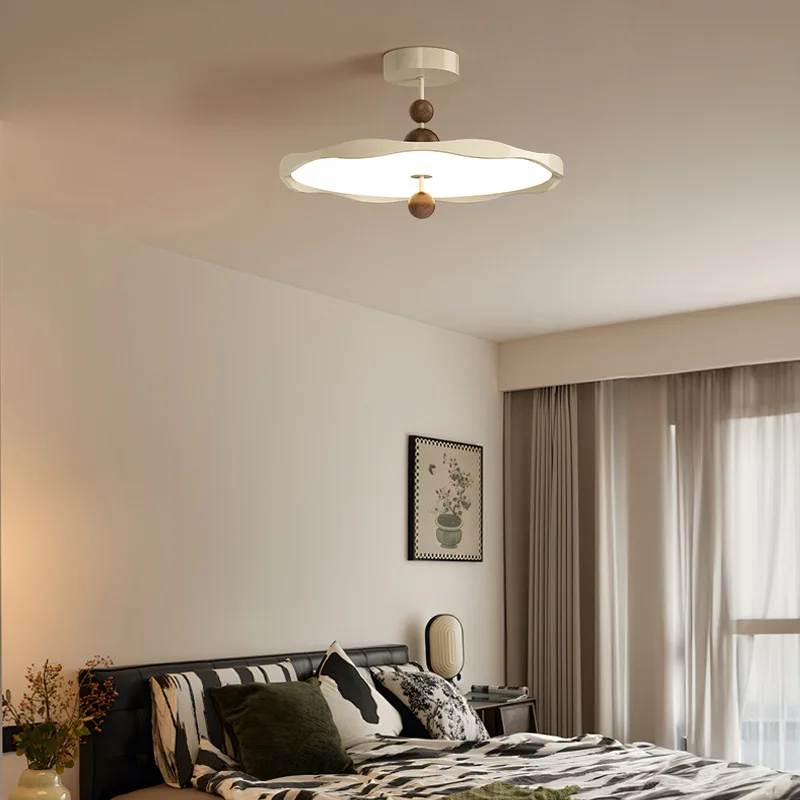 

Bedroom Walnut Medieval Cream Wind Atmosphere Master Bedroom