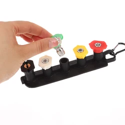 다기능 고압 세척기 팁 세트, 깍지 거치대 포함, 5, 7 깍지 팁, 1/4 인치 퀵 커넥터, DIY 액세서리