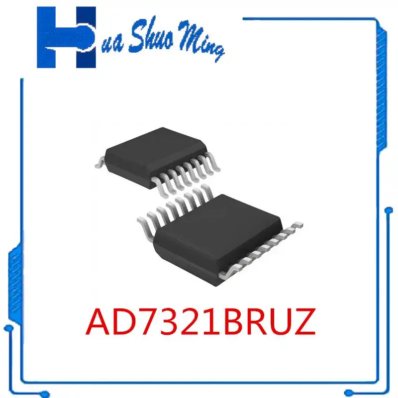 1PCS/LOT   AD7321BRUZ AD7321BRU AD7321 TSSOP16