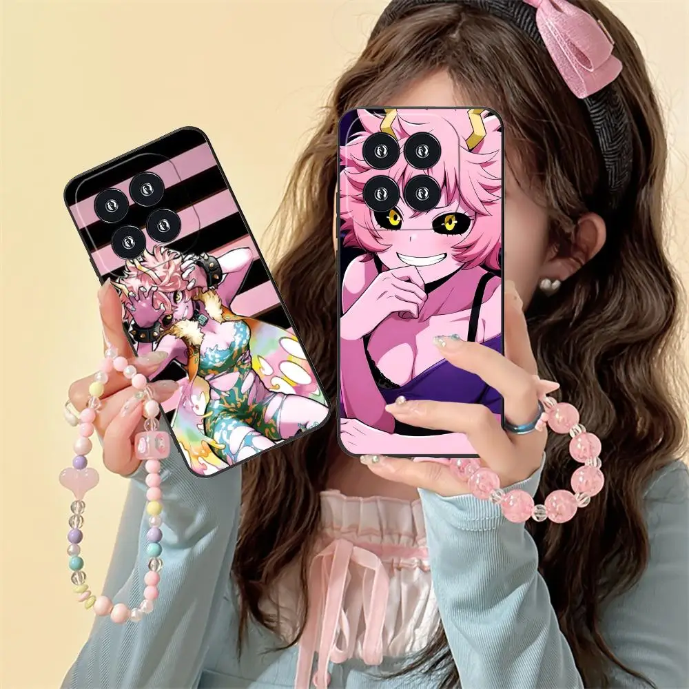 

Чехол для телефона Hero Academia Mina Ashido для Xiaomi 15 14 13 12 Mi 11 T Ultra Lite Pro S X 5G с цветной печатью, защитный красивый