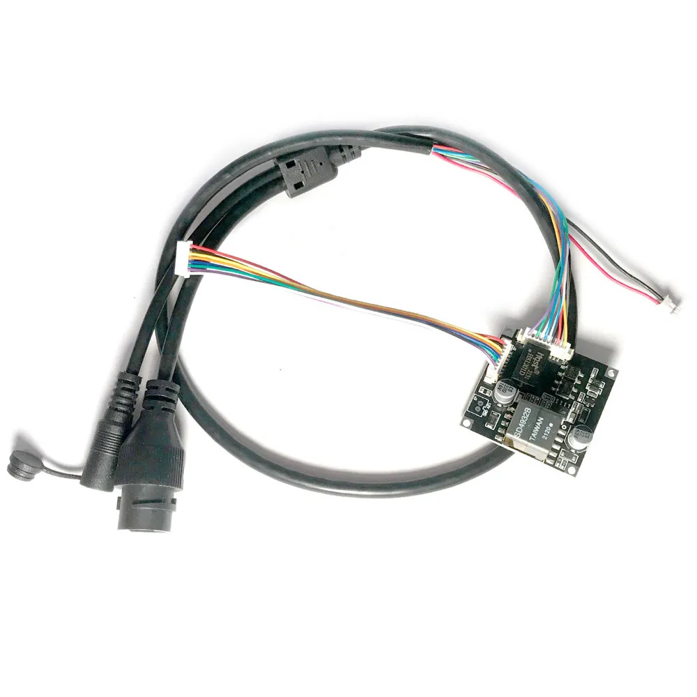 CCTV Smart POE module splitter Power Over Ethernet DC48V input to DC12V/2A output board IEEE802.3af/at with cable