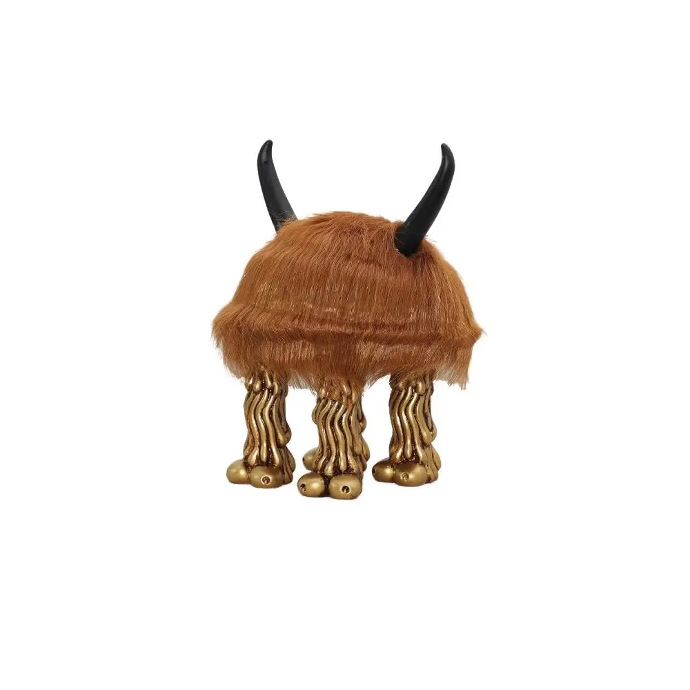 

Современные предметы декора для дома: Имитация животных, статуэтки, роскошные художественные фигурки коров и овец из смолы, украшения для рабочего стола, аксессуары.