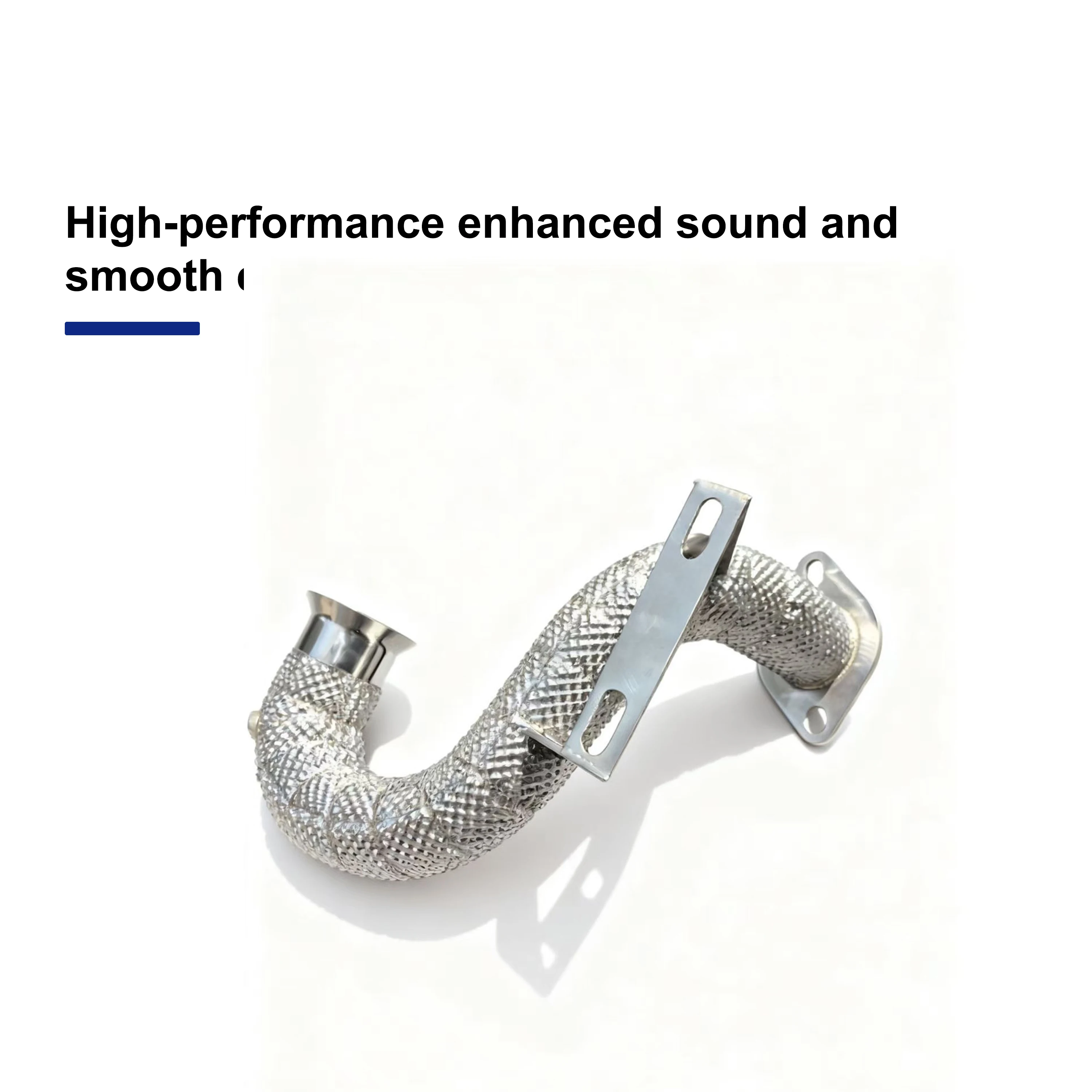 Tubo de escape de fluxo livre ace para mercedes benz w177 a200 1.3t, cabeçote de escape sus304 de alta qualidade com proteção térmica, tubo de escape de ajuste