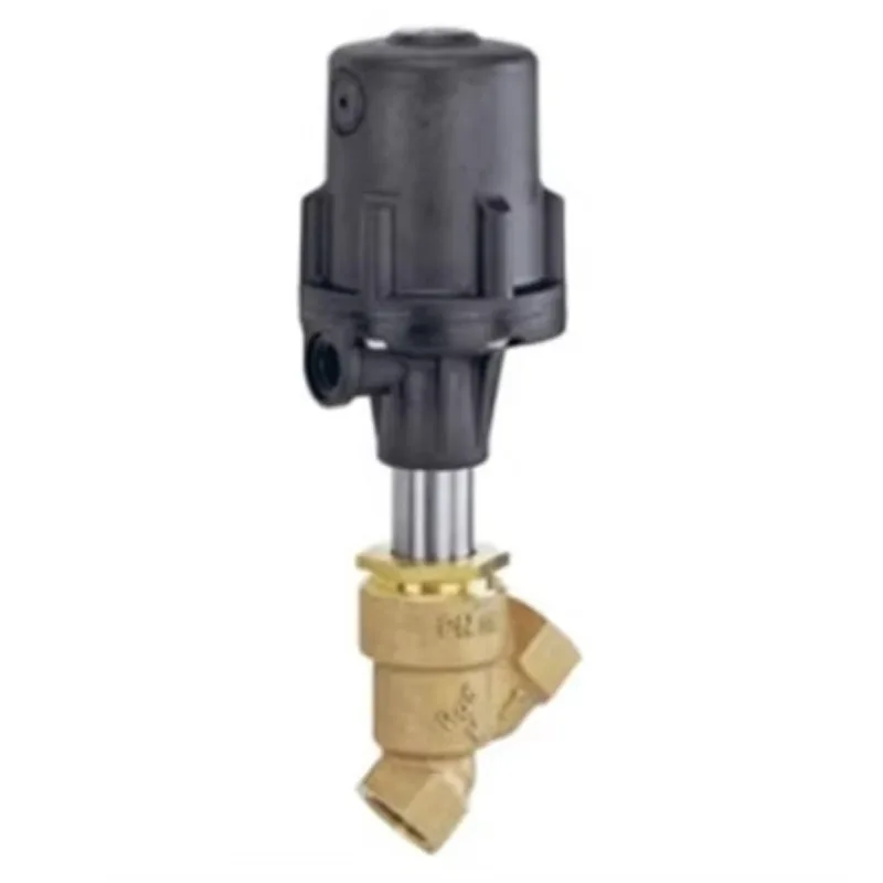 Válvula de globo de asiento angular GEMU 554 15D 1 9 51 0RS011