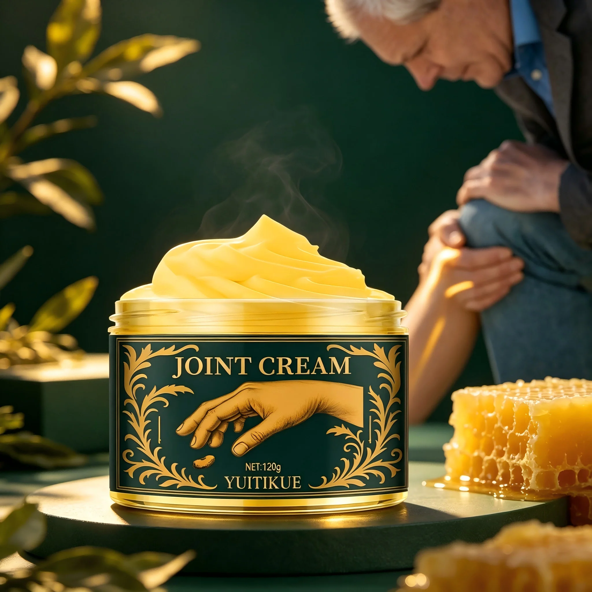 YUITIKUE Joint Cream - Deep Moisturizing - Soothing Massage Experience - Natural Comfort