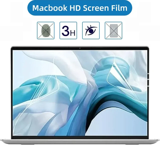Osłona ekranu do MacBooka HD Miękka folia do Air 13 cali M1 M2 Pro 13 14 15 16 cali Pasek dotykowy Max Osłona Akcesoria