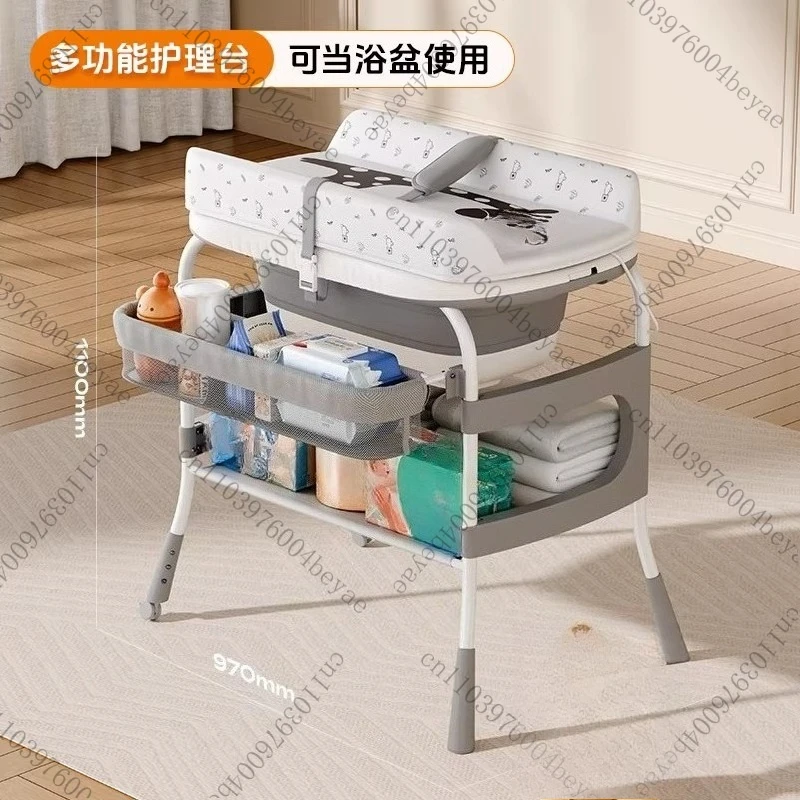 2-In-1 Diaper Table Care Table Diaper Changing Table Massage Touch  Multifunctional