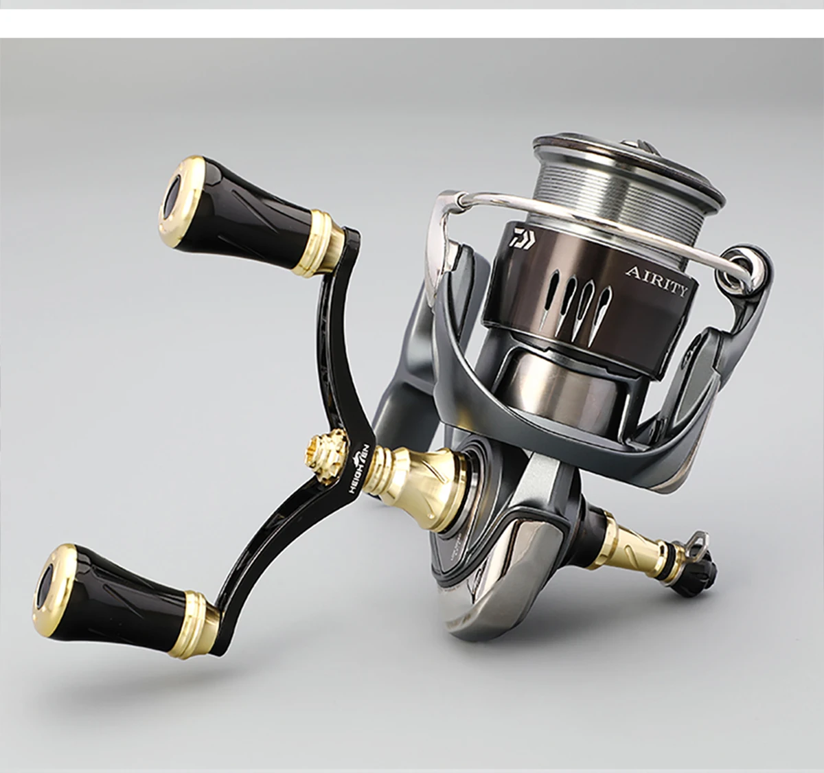 Verstellbare Doppelhebelarme für Spinnrollen – Achsabstand 80/98 mm, Knopfdurchmesser 20 mm | Passend für Daiwa & Shimano Rollen-Modifizierungsteile – Detail 21