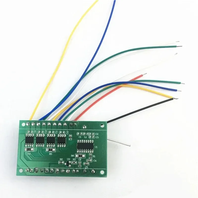 2.4G 8CH جهاز إرسال للتحكم عن بعد مع لوحة الاستقبال DIY بها بنفسك RC قارب سيارات خزان اللعب ملحقات التحكم اللاسلكي