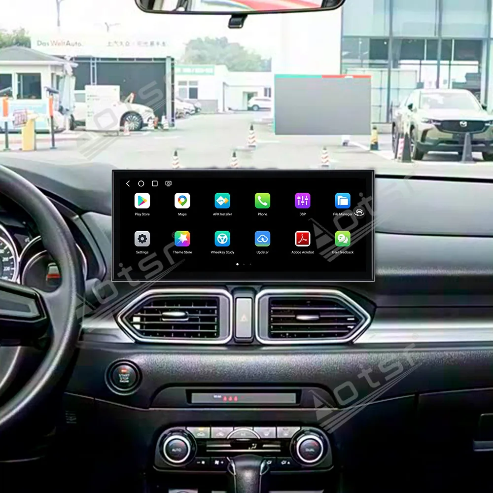 15.8” Android 15 Qualcomm Carplay Car Radio For Mazda 5 2022 2023 2024 Car Autoradio Multimedia Player GPS Navigat Head Unit