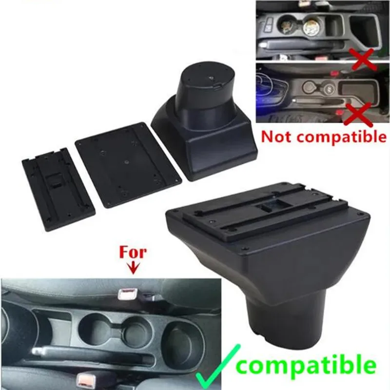 For Hyundai I20 Armrest Box for Hyundai I20 Car Armrest 2010-2019 Central Storage Box Interior Dedicated Retrofit Car Accessory