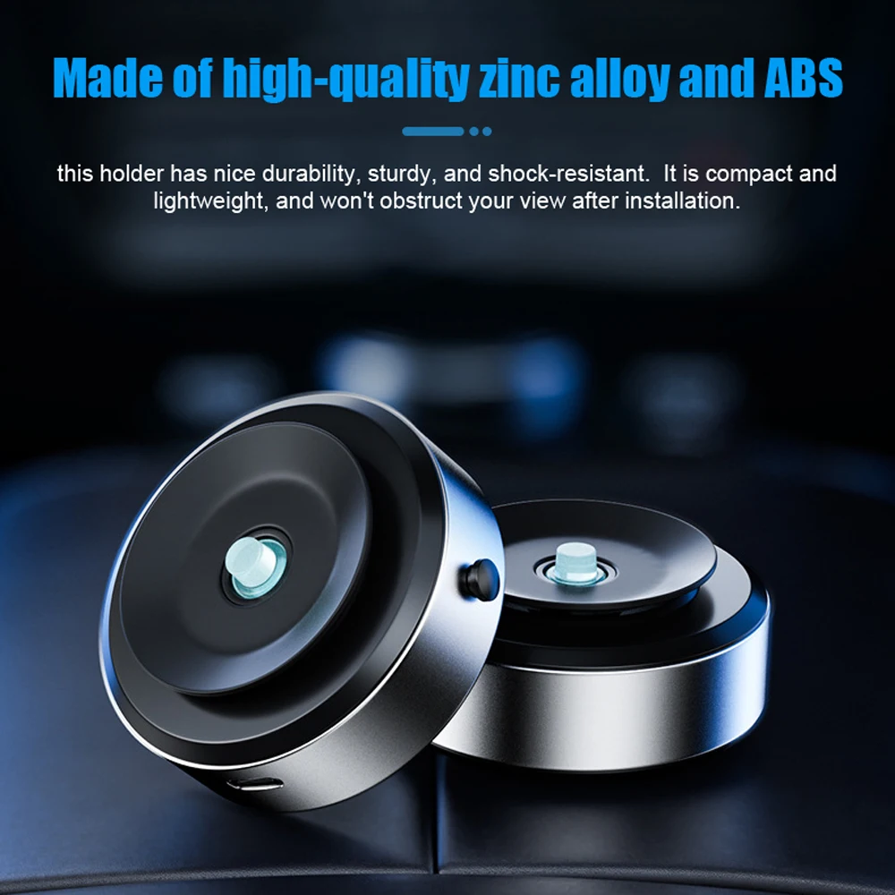 

Car Suction Cup Phone Holder Magnetic Vacuum Adsorption Mount 360° Rotatable Universal Windshield Dashboard Phone Holder